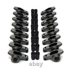 327 350 400 Small Block Chevy Stainless Steel Roller Rocker Arms 1.5 Ratio 7/16