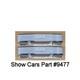 327 58 -86 Small Block Chevy New Pair Tall Finned Aluminum Valve Covers Polished