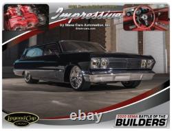 327 58 -86 Small Block Chevy New Pair Tall Finned Aluminum Valve Covers Polished
