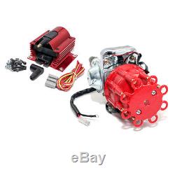 350 454 SBC BBC Small & Big Block Chevy Electronic Distributor with Super Coil