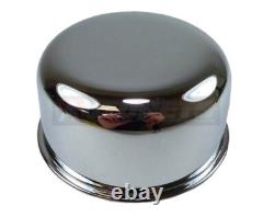 383 Stroker Logo Small Block Chevy Orange Aluminum Valve Covers with Breathers