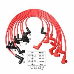 4048 Spark Plug Wire Set 8mm for Small Block Chevy 283 307 327 350 400 HEI SBC