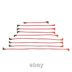 4048 Spark Plug Wire Set 8mm for Small Block Chevy 283 307 327 350 400 HEI SBC