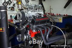 421ci Small Block Chevy Pro-Street Engine Blown 650hp+ Built-To-Order Dyno Tuned