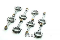 5140 I-Beam Connecting Rods 6.0'' For Small Block Chevy SBC Chevy 350 BUSHED
