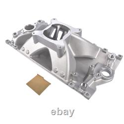 52033 Heads Single Plane High Rise Intake Manifold For Small Block Chevy 350