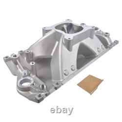 52033 Heads Single Plane High Rise Intake Manifold For Small Block Chevy 350