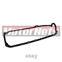 58-79 Chevy Small Block SBC Circle track Racing Zinc Oil Pan 6qt Gasket+Bolt 350