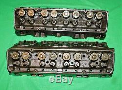 59 Corvette Impala 283 2x4 3755550 X Sbc Heads Rare Fuelie New Valves Fresh