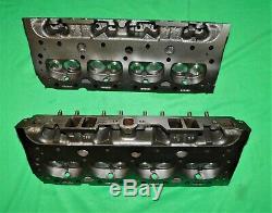 59 Corvette Impala 283 2x4 3755550 X Sbc Heads Rare Fuelie New Valves Fresh