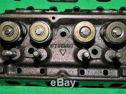 59 Corvette Impala 283 2x4 3755550 X Sbc Heads Rare Fuelie New Valves Fresh