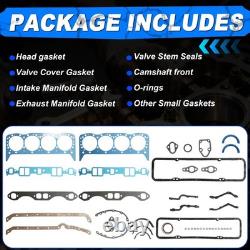 5.7 Full Head Gasket Set Fit for SBC Small Block Chevy 350 5.7L 283 4.6L 302