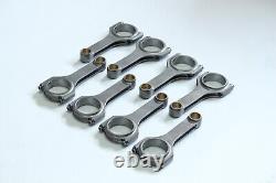 5.7'' H-Beam Performance Connecting Rods 4340 Steel Small Block Chevy SBC 350