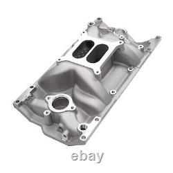 7116 Performer RPM Vortec Intake Manifold for Small Block Chevy SBC 262-400 V8