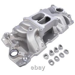 7501 Air-Gap Intake Manifold with Gasket For 1958-1986 Small-Block Chevy 262-400