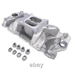 7501 Air-Gap Intake Manifold with Gasket For 1958-1986 Small-Block Chevy 262-400