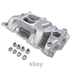 7501 Air-Gap Intake Manifold with Gasket For 1958-1986 Small-Block Chevy 262-400