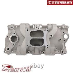 82001 Intake Manifold Small Block Dual Plane For Chevrolet 262 267 283 302 305