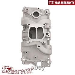 82001 Intake Manifold Small Block Dual Plane For Chevrolet 262 267 283 302 305
