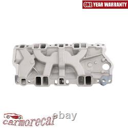 82001 Intake Manifold Small Block Dual Plane For Chevrolet 262 267 283 302 305