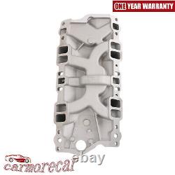 82001 Intake Manifold Small Block Dual Plane For Chevrolet 262 267 283 302 305