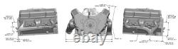 8527HKR Hooker Small Block Chevrolet Exhaust Manifolds