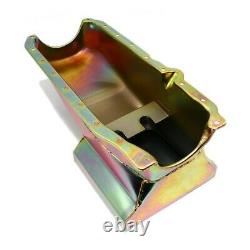 86-02 SBC Chevy Zinc Drag Race Style Oil Pan 7qt 305 350 5.0 5.7 Small Block