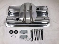 87-UP Small block Chevy 12 Air Cleaner Dress Up kit Centerbolt Tall Valve Cover