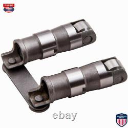 8Pair Hydraulic Roller Lifters+Link Bar Small Block for Chevy SBC 350 265-400 V8