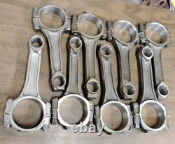 (8) Sbc Small Block Chevy 350 Remanufactured Forged Gm 5.7 Connecting Rods