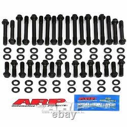 ARP Chromoly Head Bolt Kit Hex Head Nuts SBC OEM & Aftermarket Head