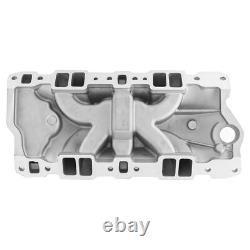 A-Premium 1x Aluminum Dual Plane Intake Manifold for Chevy 1955-1986 Small Block