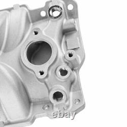 A-Premium 1x Aluminum Dual Plane Intake Manifold for Chevy 1955-1986 Small Block