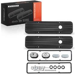A-Premium 2x Engine Valve Cover with Gaskets for Chevy 283-400 58-86 Small-Block