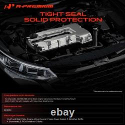 A-Premium 2x Engine Valve Cover with Gaskets for Chevy 283-400 58-86 Small-Block