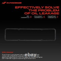 A-Premium 2x Engine Valve Cover with Gaskets for Chevy 283-400 58-86 Small-Block