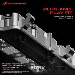 A-Premium 2x Engine Valve Cover with Gaskets for Chevy 283-400 58-86 Small-Block
