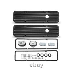 A-Premium 2x Engine Valve Cover with Gaskets for Chevy 283-400 58-86 Small-Block
