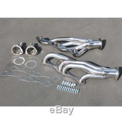 A/f/g Body Sbc Stainless Steel Clipster Header Exhaust For 64-88 Small Block V8