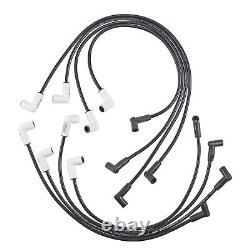 Accel 9011C 8mm Ceramic Boot Spark Plug Wires Small Block Chevy 305 350 400 HEI