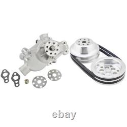 Afco Short Race Water Pump & Pulley Combo, fits Small Block Chevy