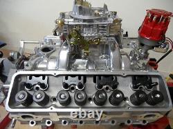 Aluminium Cylinder Heads Sbc Chev 180cc Runner Complete + Studs & Guide Plates