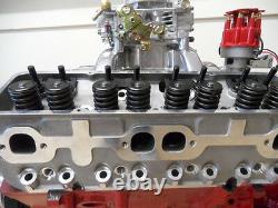 Aluminium Cylinder Heads Sbc Chev 180cc Runner Complete + Studs & Guide Plates