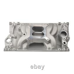 Aluminum Air Gap Intake Manifold For SBC Small Block Chevy Vortec 350 1996-up