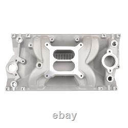 Aluminum Air Gap Intake Manifold For SBC Small Block Chevy Vortec 350 1996-up