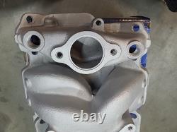 Aluminum Air Gap Intake Manifold SBC Small Block Chevy V8 350 327 PC22026