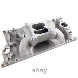 Aluminum Air Gap Intake Manifold for SBC Small Block Chevy Vortec 350 1996-up US