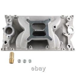 Aluminum Air Gap Intake Manifold for SBC Small Block Chevy Vortec 350 1996-up US