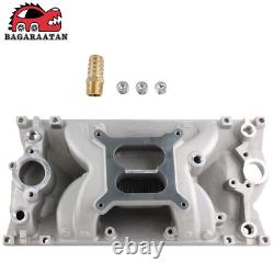 Aluminum Air Gap Intake Manifolds SBC Small Block Chevy For Vortec 305 350 96-02