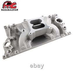 Aluminum Air Gap Intake Manifolds SBC Small Block Chevy For Vortec 305 350 96-02